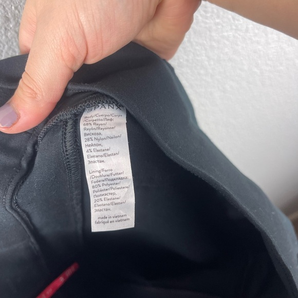 Spanx The Perfect Pant Women’s Small Black Straight Ankle Minimalist Career - Picture 12 of 13